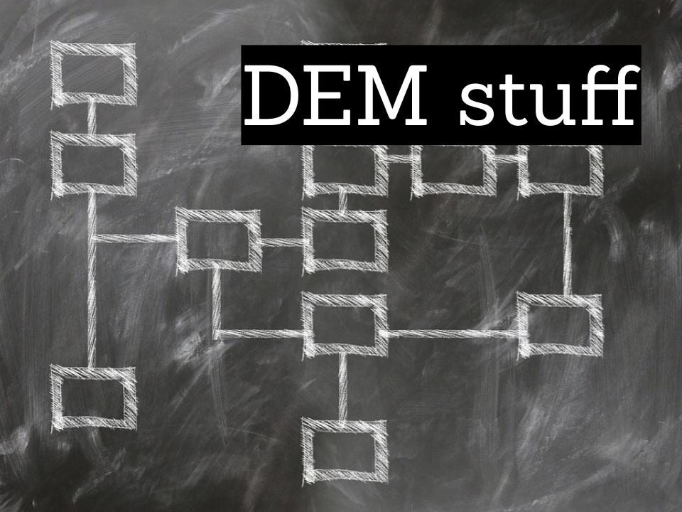 DEM stuff