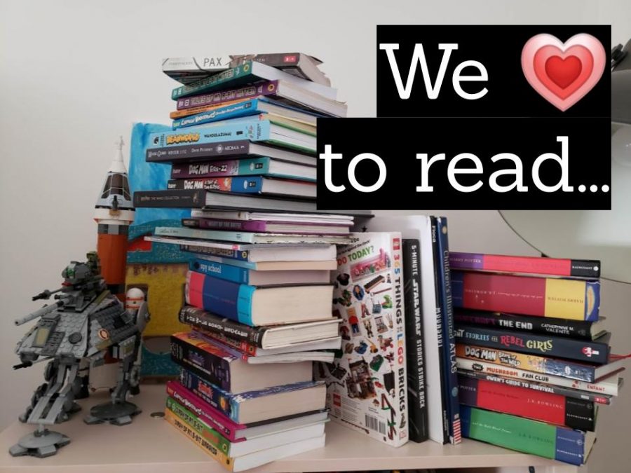 We love to read